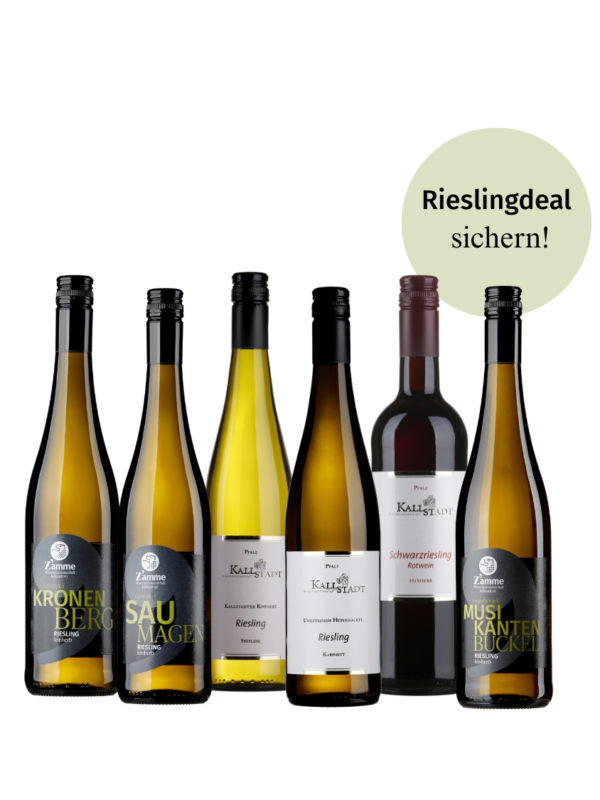 Riesling-Probierpaket feinherb-fruchtig